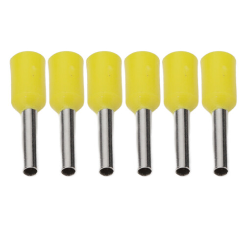 E1008 Ferrule 1,0 mm², 8x14,3x3,0 mm, Amarillo
