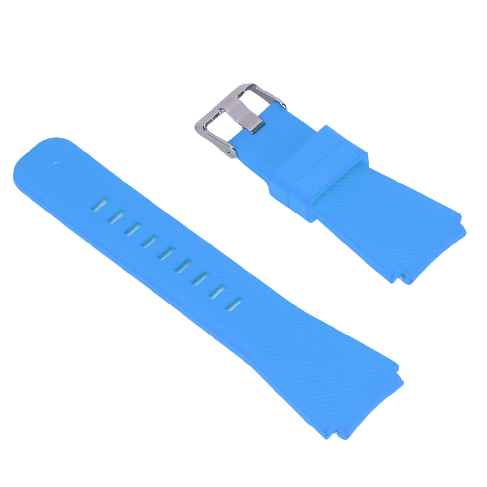 22Mm Silicone Band Replacement Compatible For Amazfit Gtr 3 Smartwatch Quick Release Strap Braceletsky Blue 8441321817564