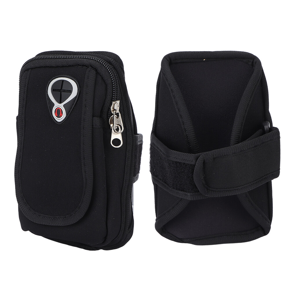 Mobile Phone Arm Bag Outdoor Fitness Waterproof Running Armband Marathon Sports Waterproof Arm Bands Black