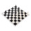 Set d'échecs international Noir/Blanc 9,9  9,7 pouces 12