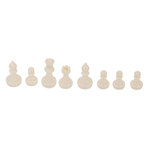 Set d'échecs international Noir/Blanc 9,9  9,7 pouces 2