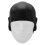 Bonnet de natation en silicone 3D élastique Pro noir 9