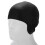 Bonnet de natation en silicone 3D élastique Pro noir 11