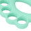 Vert 40 lb Exerceur de doigts 9,5x9,5x1,9 cm 11