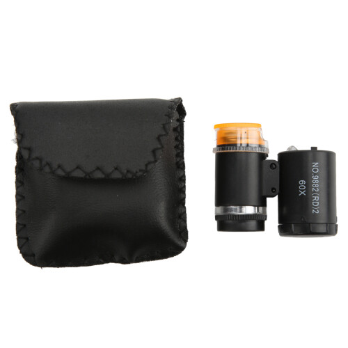 Microscope mini 60x 65 mAh 4 cm  3,6 cm  2 cm noir 1