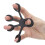 Extensor de dedos 11 lb Portátil Verde oscuro/Negro 5
