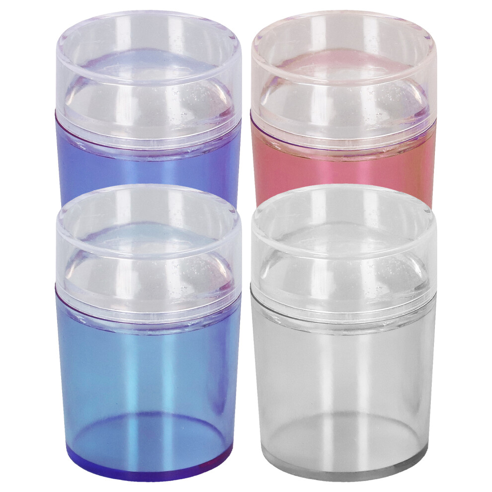 Nail Art Stamper Clear Silicone Stamping Jelly for for DIY Nail Edges Prints Patterns