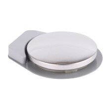 Interruptor de pedal dental de acero inoxidable con dos orificios