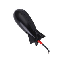 Bait Thrower Carp Feeder Large Bomb Float Lure Bait Holder Fishing Feeder Nesting ToolBlack