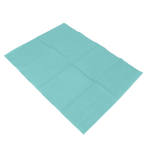 Vert foncé 125 pièces nappe jetable 34,5x45cm 2