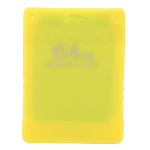 FMCB1.966 64 MB PS2 Scheda di memoria esterna gialla 1