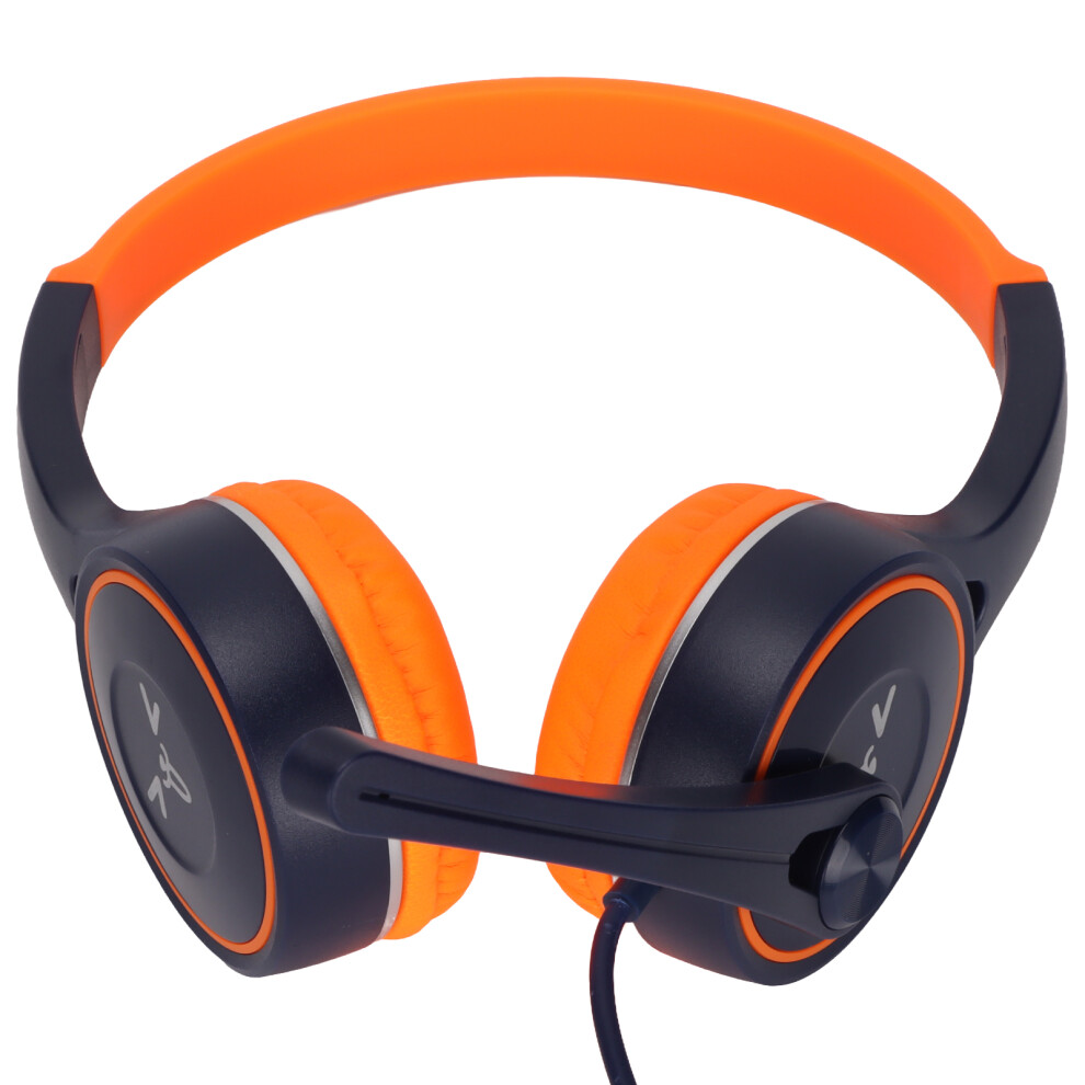 Kids Headphone Stereo 3.5Mm Jack Foldable Noise Reduction Comfortable Wired Headset With Sharing Port For Smartphone 8781321823210