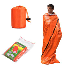 Sac allongé en aluminium PE 210x90 orange/vert
