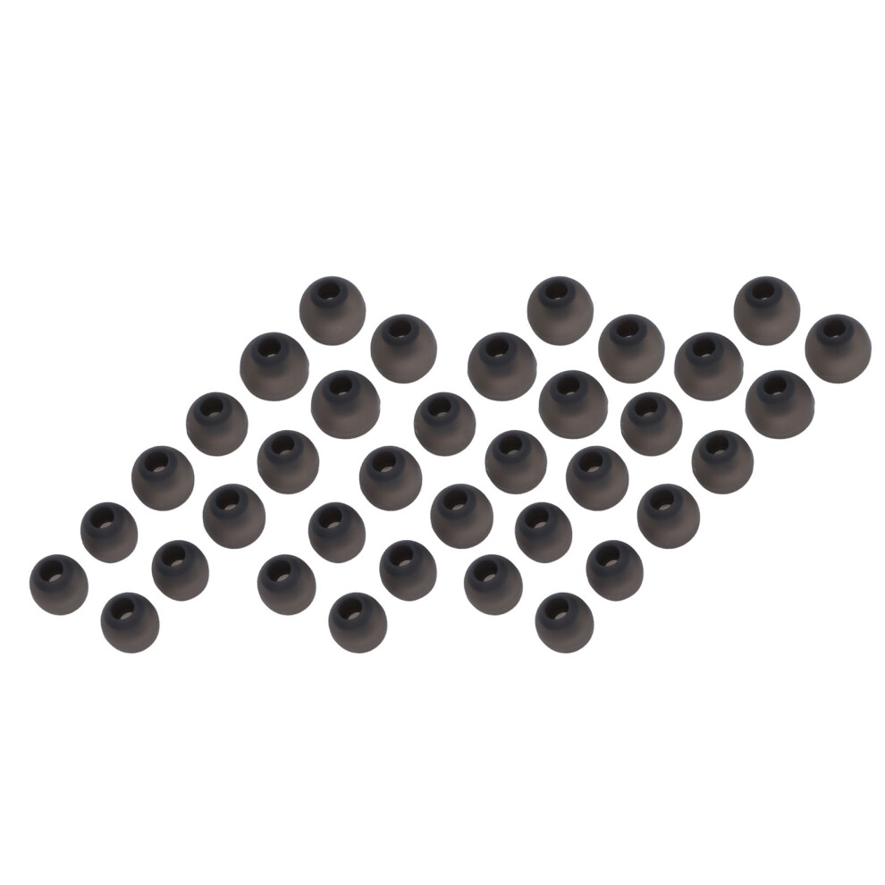 36Pcs Silicone Earbud Tips Soft Lightweight Replacement Earplugs For Inner Hole From 4.5Mmâ6.0Mm Earphones 4951321824164