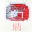 Set da pallacanestro 34 x 30 cm con canestro e pallone 5