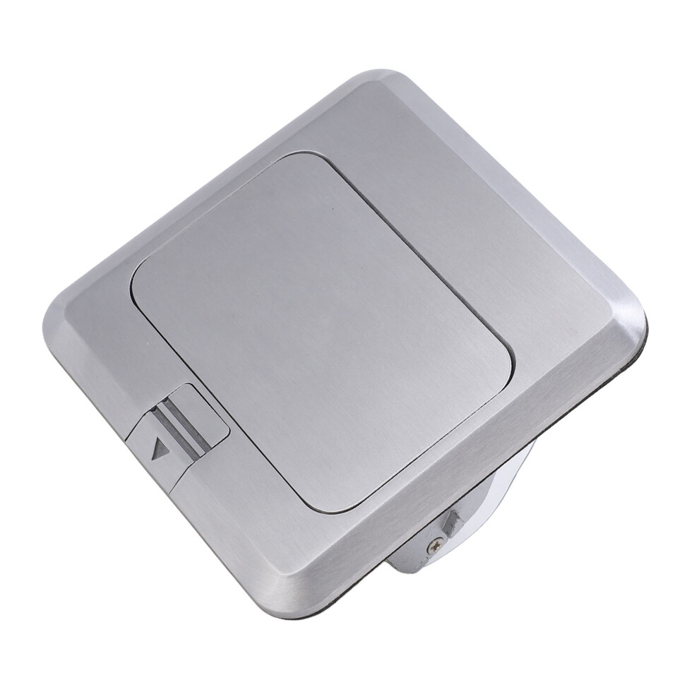 Floor Socket Waterproof Good Sealing Embedded Safe Practical Silver Bounce Floor Socket 16A 9341321824809