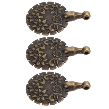 Set di 3 pendenti tagliacorda in metallo 4,5x3 cm