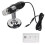 3-en-1 USB Type-C microscope 8 LED 50x-1600x noir 2