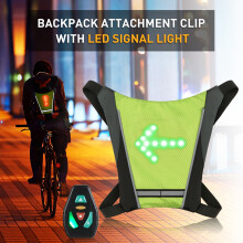 Clip LED para mochila 24,5x24,5 cm 500 mAh Amarillo