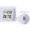 Higrómetro Termómetro Blanco 9x8x1cm 150mAh 2