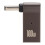 Cargador PD Type-C FtoDC de 100W, Plateado, 4x1.35mm 2