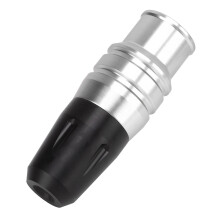 Protector deslizante universal de cuadro para motocicleta plateado