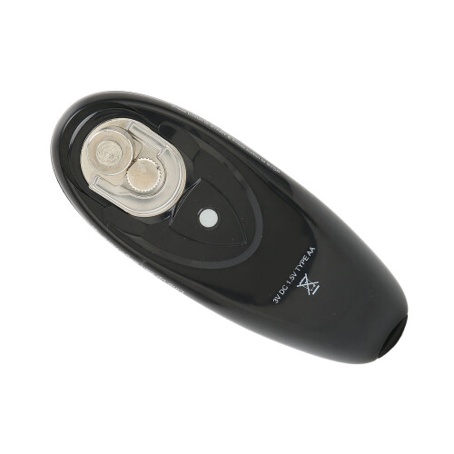 Ouvre-boîte électrique ABS+inox, Noir, 2xAA 2