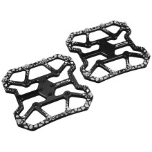 Convertitore di pedali per bici, 1 paio, adattatore da clipless a piattaforma, per sistema SPD, nero