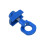 Tensor de cadena plegable de aluminio azul 24x20x4mm 14