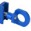 Tensor de cadena plegable de aluminio azul 24x20x4mm 9
