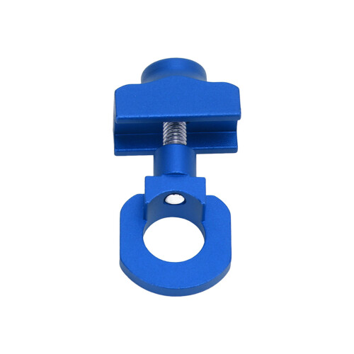 Tensor de cadena plegable de aluminio azul 24x20x4mm 2