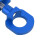 Tensor de cadena plegable de aluminio azul 24x20x4mm 6
