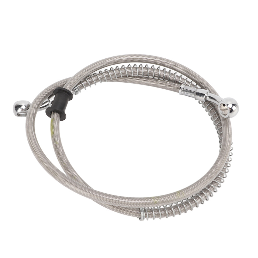 Motorcycle Brake Hose Sensitive Braking Good Heat Insulation Knitted Steel Brake Coupling For General Motorcycle110cm 8791321831368