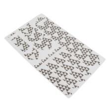 Set di adesivi 3D per MTB 34,2x20,5 cm, 100 g, Lattice