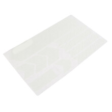 Set di adesivi 3D MTB, 34,2  20,5 cm, 100 g, Trasparente