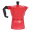 Aluminio rojo 150 ml 3 tazas cafetera moka 152 mm 2