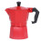 Aluminio rojo 150 ml 3 tazas cafetera moka 152 mm 10