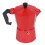 Aluminio rojo 150 ml 3 tazas cafetera moka 152 mm 1