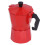 Aluminio rojo 150 ml 3 tazas cafetera moka 152 mm 14
