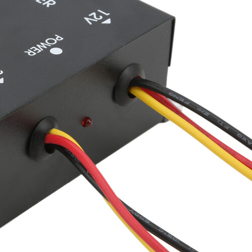 Convertitore 24V-12V 15A metallo compatto cortocircuito 2