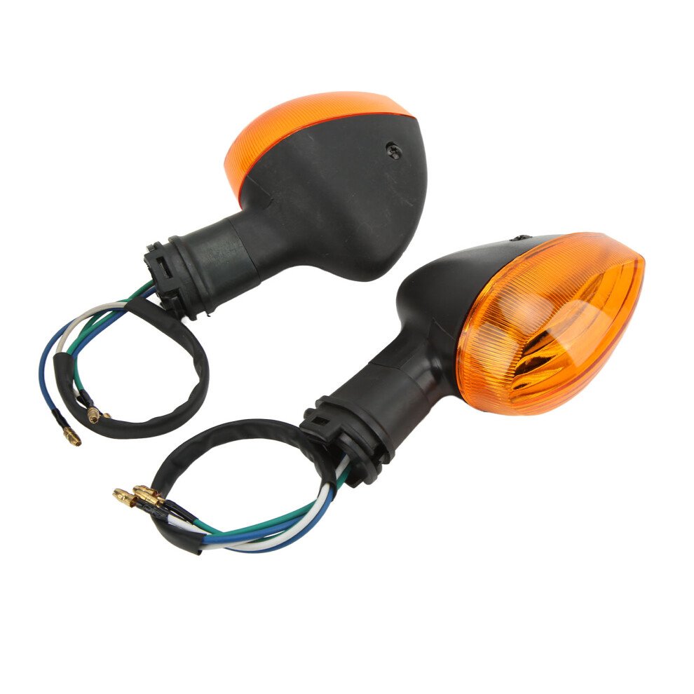 Pair Motorcycle Turn Signal Indicator Front Side 12V 6W Replacement For Yzf R1 2009Â2014Dark Light/Brown 7891321832752