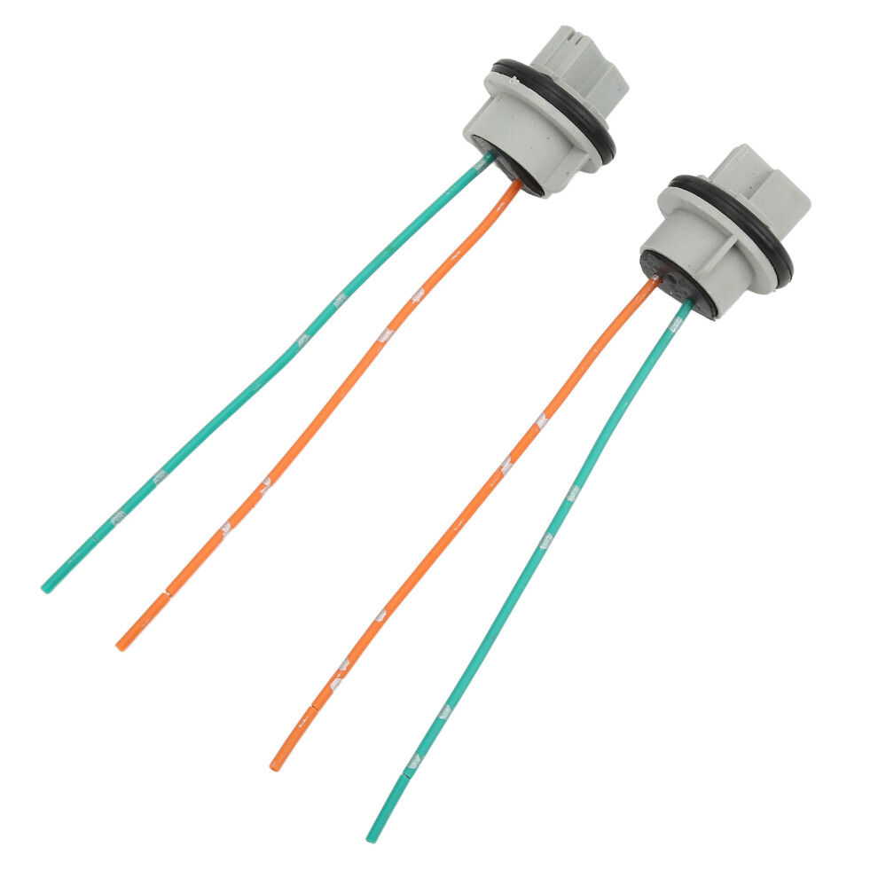2Pcs Light Sockets 12A 10V Heat Resistant Led Harness Connectors With Wire For Industrial Equipments Vehicles Boats 7891321833230