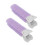 2 pezzi clip per volume dei capelli viola 10,5x3,5x3 cm 16