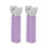 2 pezzi clip per volume dei capelli viola 10,5x3,5x3 cm 14