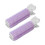 2 pezzi clip per volume dei capelli viola 10,5x3,5x3 cm 13