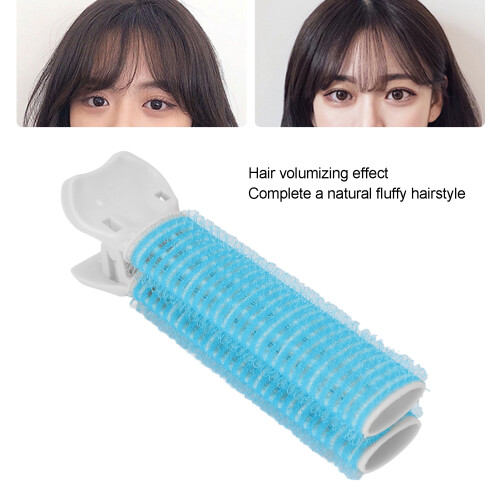 2 pezzi Clip per rulli volumizzanti per capelli 10.5x3.5x3 cm Blu 2