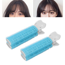 2 pezzi Clip per rulli volumizzanti per capelli 10.5x3.5x3 cm Blu