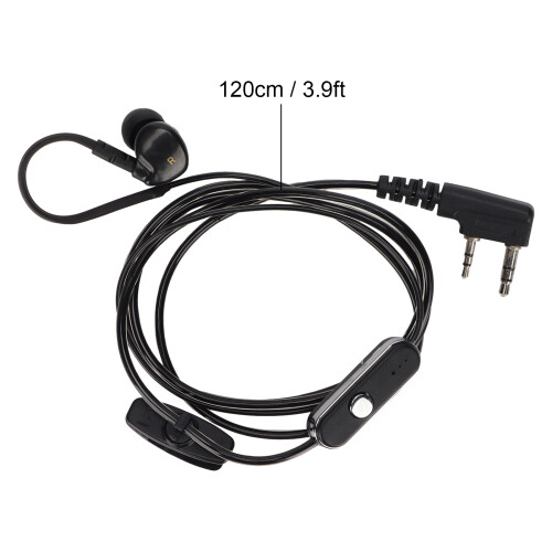 Auricolare da testa per walkie-talkie K Head per UV5R/888S, 120cm 2
