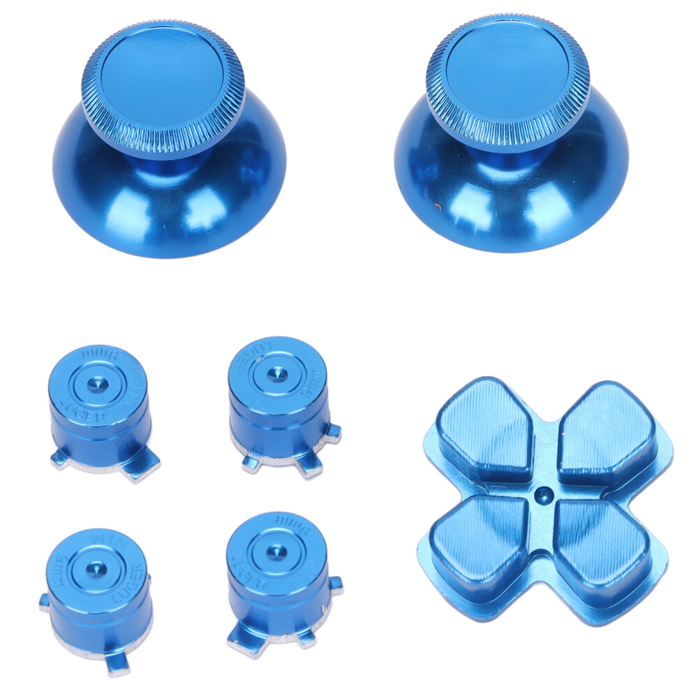 Controller Button Joystick Key Aluminum Alloy Abxy Buttons For Playstation5 Controllerblue 9411321834938