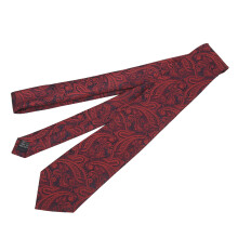 A5 Set da 5 cravatte da uomo, Nero, 145 cm, poliestere-seta